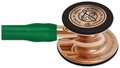 MDLS Life Strong Cardiology IV Rose Gold Stethoscope Green thumbnail