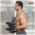 Tynor Tynorgrip Gym Gloves Black & Orange Small thumbnail