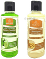 Khadi Pure Combo Pack of Herbal Green Apple Shampoo + Conditioner & Herbal Soya Protein Shampoo (210ml Each) thumbnail