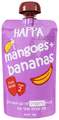 Happa Fruit Puree Stage 2 Mangoes+Bananas thumbnail
