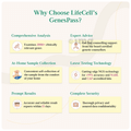 LifeCell At-Home Self-Collection GenesPass Female Test Kit- Analyzes 2000+ Genes thumbnail