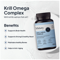 Miduty Krill Omega Complex Softgels Omega 3 - EPA & DHA Heart & Brain Health | Astaxanthin thumbnail