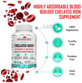 SWISSLIFE FOREVER Chelated Iron + Vitamin C, B6, B12 Veg Capsule (60 Each) thumbnail
