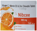 Nibcee Chewable Tablet Orange thumbnail