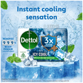 Dettol Icy Cool With 3x Menthol Mega Saver Pack of Bathing Soap Bar (100gm Each) thumbnail