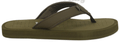 Yoho Ortho Slipper Soft Comfortable and Stylish Flip Flop Slipper for Men Archflex Dark Green Size 10 thumbnail
