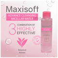 Maxisoft PH Balanced Advance Cleansing Micellar Water (100ml Each) thumbnail