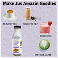 Jus Amazin 30 Second Almond Drink (25gm Each) Unsweetened Gluten, Lactose & Sugar Free thumbnail