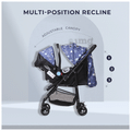Polka Tots Combo Pack of Click Clack Travel System Space Printed Stroller & Car Seat thumbnail
