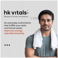 HK Vitals Multivitamin with Multimineral, Amino Acids, Taurine & Ginseng Extract | For Energy, Immunity & Stamina | Tablet thumbnail
