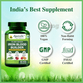 Agniveda Naturals Plant-Based Iron Blood Builder Veg Capsules Vegicap thumbnail