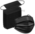 C Cure 3 Ply Anti Pollution Disposable Face Mask (10 Each) Black thumbnail