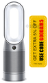 Dyson HP07 Purifier Hot+Cool Air Purifier with Heater White/Silver thumbnail