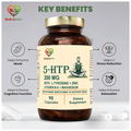 Nutraliebe 5 HTP 200mg with L-Tyrosine + Zinc + Vitamin B6 + Magnesium Capsule thumbnail