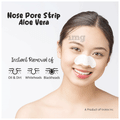 Masking Nose Pore strip Aloe vera with Soothing Wipe (5 Nose Strip+5 Soothing wipe) thumbnail
