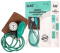 Elko EL 410 Dial Type Aneroid Sphygmomanometer Blood Pressure Monitor with Carry Case Green thumbnail