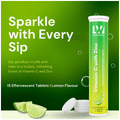 Lukewarm Vitamin C with Zinc Effervescent Tablet Lemon thumbnail