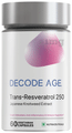 Decode Age Pure Trans Resveratrol 250mg helps in Slow down Ageing and Improve Metabolism thumbnail