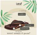 Leaf Footwear Leaf Flat Feet & Weight Distribution Slippers Brown 5 thumbnail