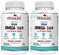 SWISSLIFE FOREVER Vegan Omega 3 6 9 with Algal DHA Veg Capsule (60 Each) thumbnail