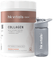 Healthkart Skin Radiance Collagen Powder Orange with Teal colour Sipper Bottle 300 ml thumbnail