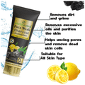 Earthgenix Charcoal & Lemon Zest Face Wash with Pro-Vitamin B5 thumbnail