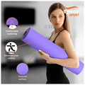 Tynor Yoga Mat Eva Grey 8mm thumbnail