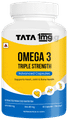 Tata 1mg Triple Strength Omega 3 Fish Oil 1250mg | High Strength supplement | 560mg EPA & 400mg DHA Capsule thumbnail