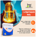 H & A Pharma 3E Omega Soft Gelatin Capsule| Omega 3 Fatty acid 1000mg | EPA 500mg, DHA 300mg | Vitamin E 10mg thumbnail