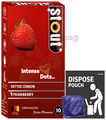 Stout Dotted Condom (10 Each) Strawberry thumbnail