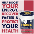 NutraMarck Protoliv Protein Powder | Enriched with DHA | Supports Liver Health, Digestion & Immunity (200gm Each) Delicious Chocolate Sugar Free thumbnail