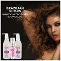 KT Advanced Combo Pack of Brazilian Keratin Shampoo & Conditioner (250ml Each) thumbnail