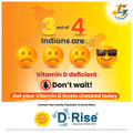 D-Rise 2000 Capsule with Vitamin D3 (Cholecalciferol) for Bone Health | Bone, Joint & Muscle Care thumbnail