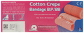 Dr. Sabharwal's Cotton Crepe Bandage B.P.'88 8cm x 4m thumbnail