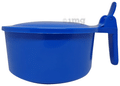 Sahyog Wellness PVC Sputum Pot with Plastic Cover Blue thumbnail