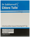 Dr. Sabharwal's Chloro Tulle Chlorhexidine Gauze Dressing B.P'93 10cm x 10cm thumbnail
