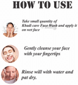 Khadi Care Combo Pack of Rose Water and Charcoal Face Wash (210ml Each) thumbnail