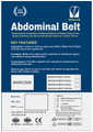 Healivo 3 Panel Abdominal Belt for Post-Surgery Recovery, Postpartum Support XXL thumbnail