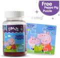 Kiddoze Peppa Pig DHA Veg Omega Gummies Strawberry thumbnail