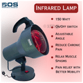 Bos Medicare Surgical Infrared Lamp 150 Watt Black thumbnail