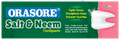 Orasore Salt & Neem Toothpaste (100gm) with Bamboo Toothbrush Free Inside thumbnail