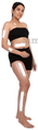 Surgiwear GDOTP10 / GDTP10F OwnTone G Dress (8.5 x 6.5cm) Transparent with Pad (5 x 3cm) thumbnail