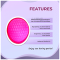 Vaquita Reusable Menstrual Cup Disc with Case Small Pink thumbnail