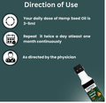 Cannarma Organic Omega 3-6-9, Hemp Seed Oil for Eyes, Heart, Bone & Immunity Support thumbnail