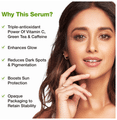 mCaffeine Green Tea Face Serum with Vitamin C 15% thumbnail