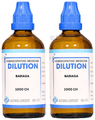 LDD Bioscience Badiaga Dilution (100ml Each) 1000 CH thumbnail