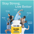 Calcium and Vitamin D3 Tablets with Zinc, Magnesium & Alfalfa | Citrate Malate Form | by Tata 1mg thumbnail