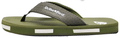 Ortho + Rest M10013 Men slippers with Cushioned Footbed | Soft Comfortable Stylish and Anti Skid Men's Flip-Flops & Slippers Daily Use Olive Size 6 thumbnail