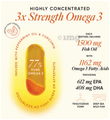 Wellbeing Nutrition Slow Triple Strength Omega-3 Fish Oil, Curcumin Extract For Brain, Joint & Heart Capsule thumbnail
