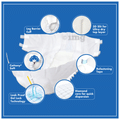 Tata 1mg Adult Diaper Tape Style | Size XL thumbnail